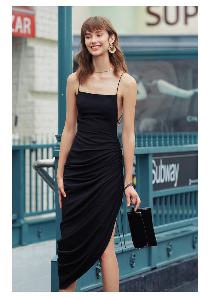 Long Dress black a