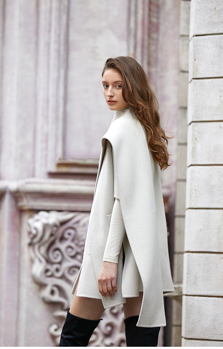 Woolen Coats - Beige