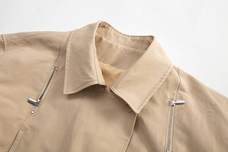 Khaki Spring Trench