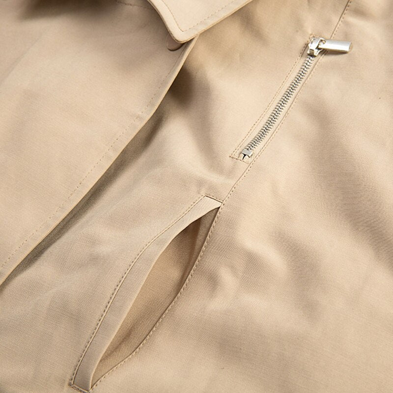 Khaki Spring Trench