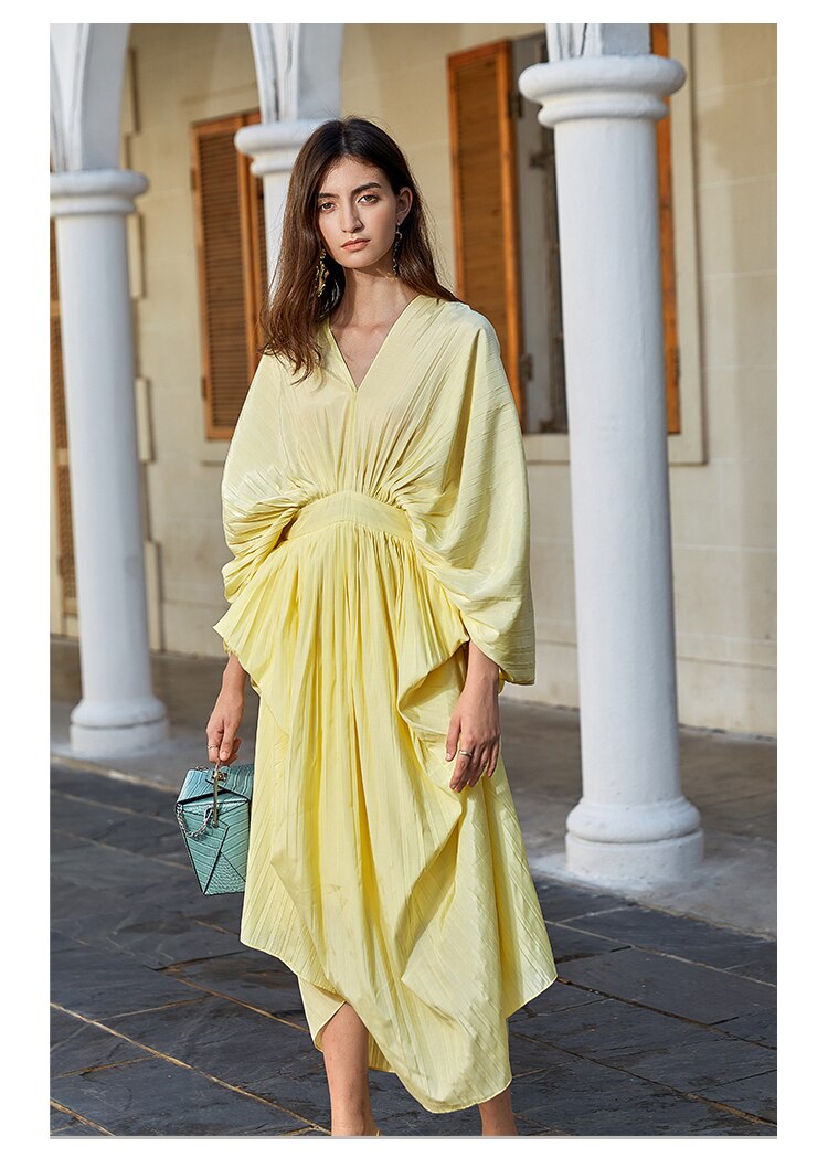 Long Dress - Spring Summer - Yellow