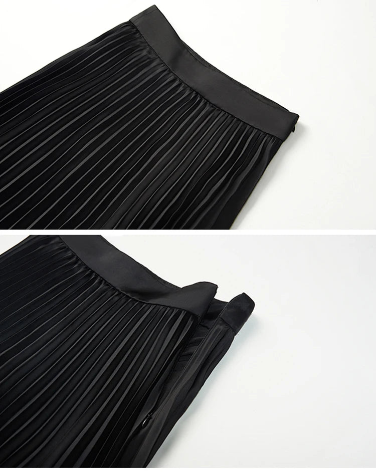Winter Long Pleated Skirts