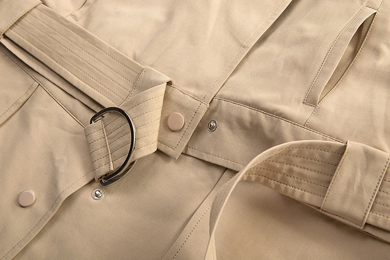 Khaki Spring Trench