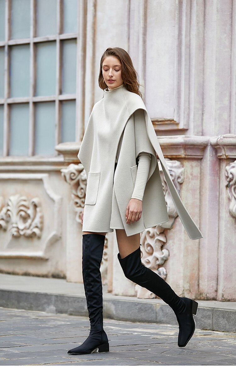 Woolen Coats - Beige