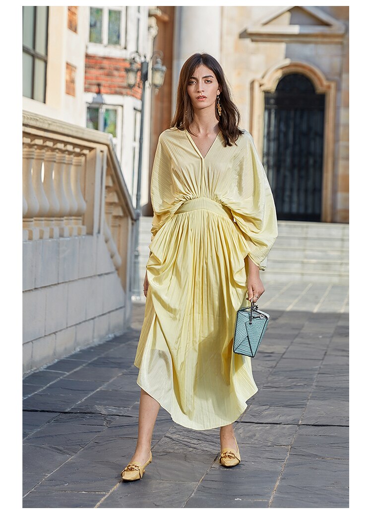 Long Dress - Spring Summer - Yellow