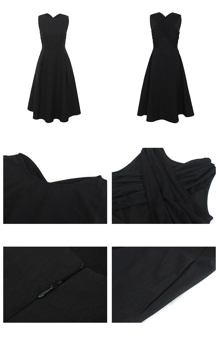 Dress Elegant  - Black