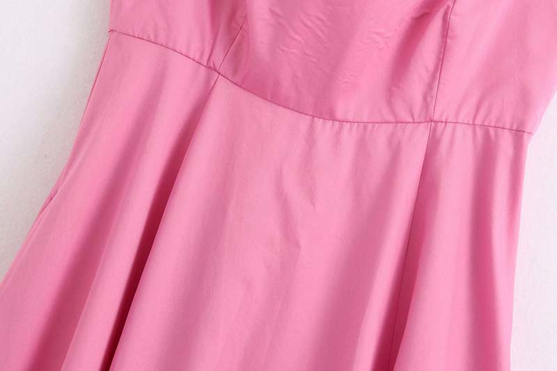 Sleeveless Maxi Dress Pink