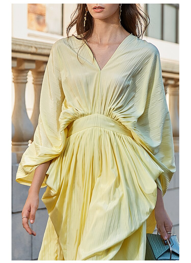 Long Dress - Spring Summer - Yellow