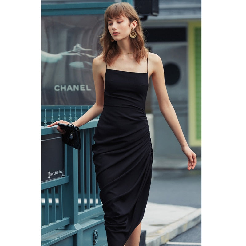 Long Dress black a