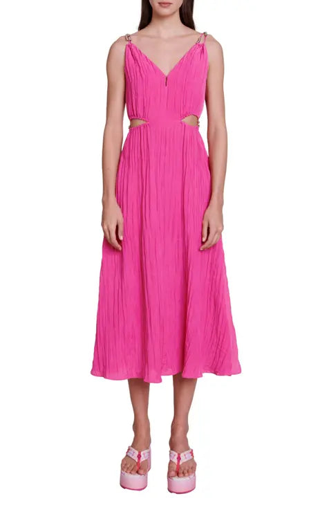 Sling Dress Midi - Pink