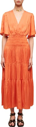 Midi Dress - Orange