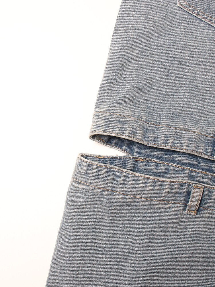 Zipper Jeans