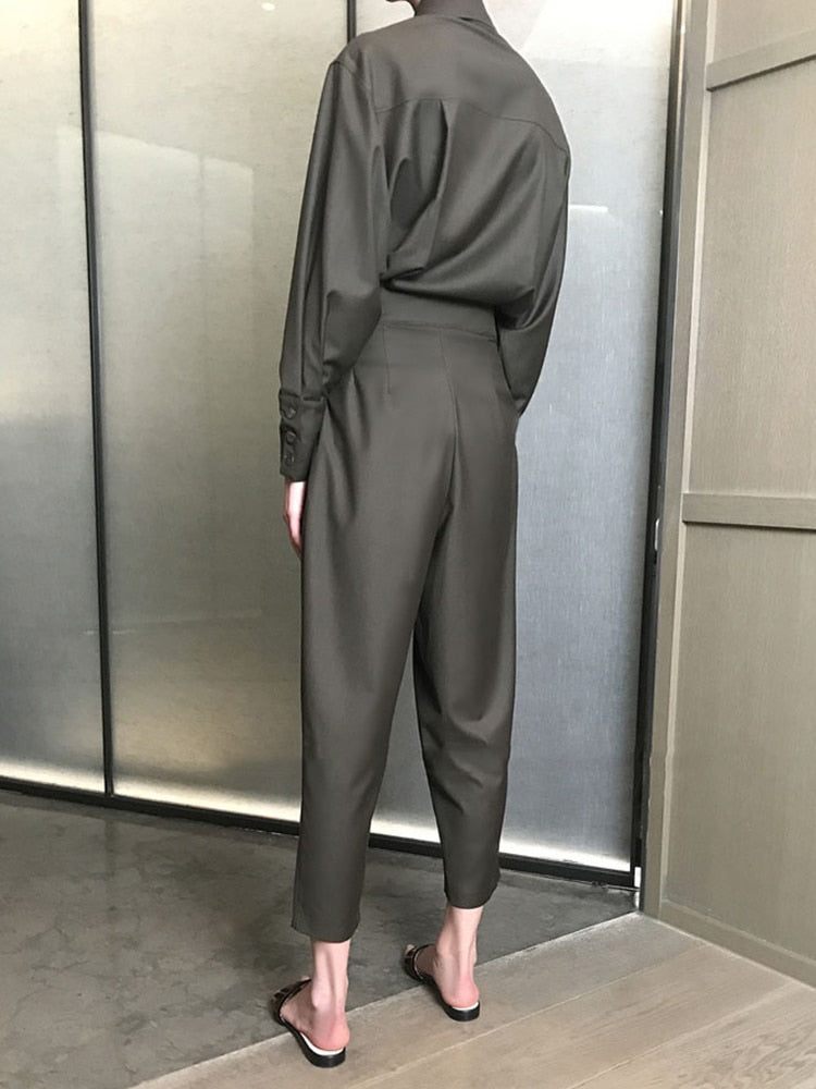 Long Sleeve Jumpsuits -