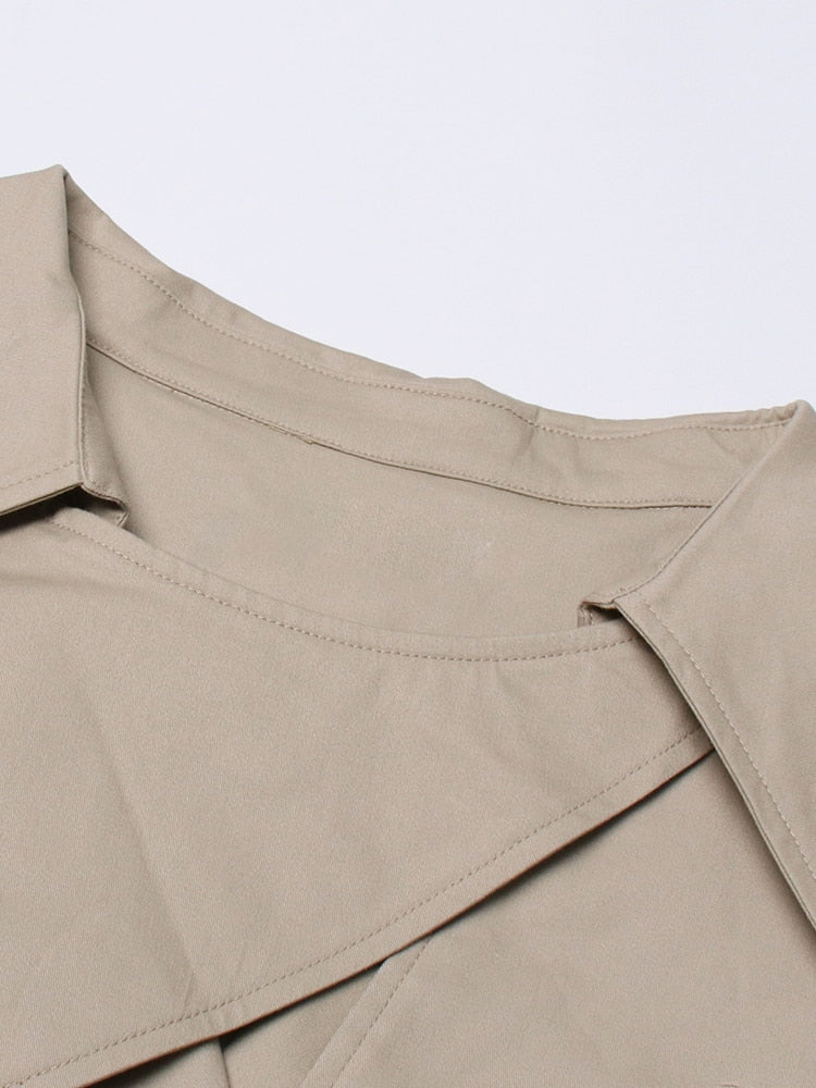 Trench Long Sleeve - Khaki