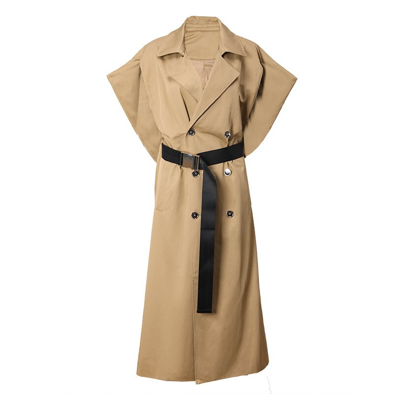 Women Khaki Trench