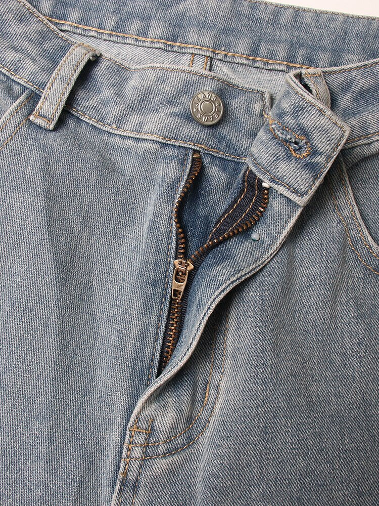 Zipper Jeans