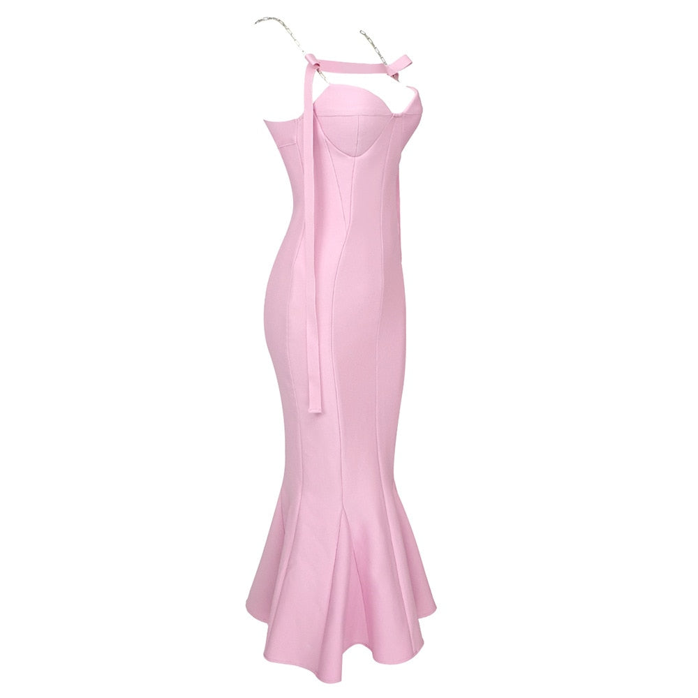 Sleeveless Dress - Pink