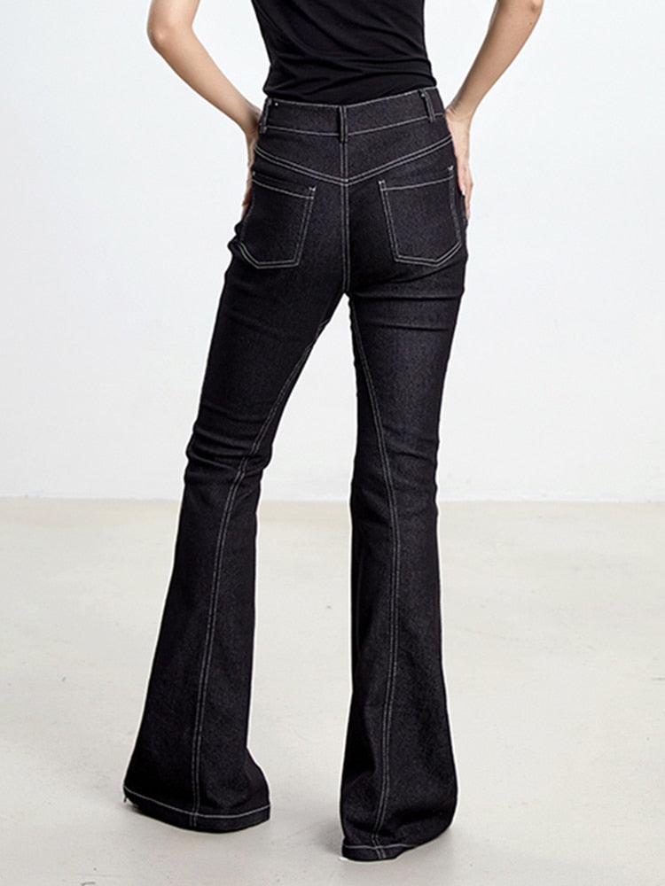 High Waist Denim Pant