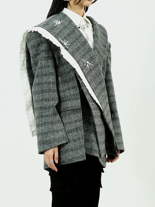 Woolen Coat Long Sleeve