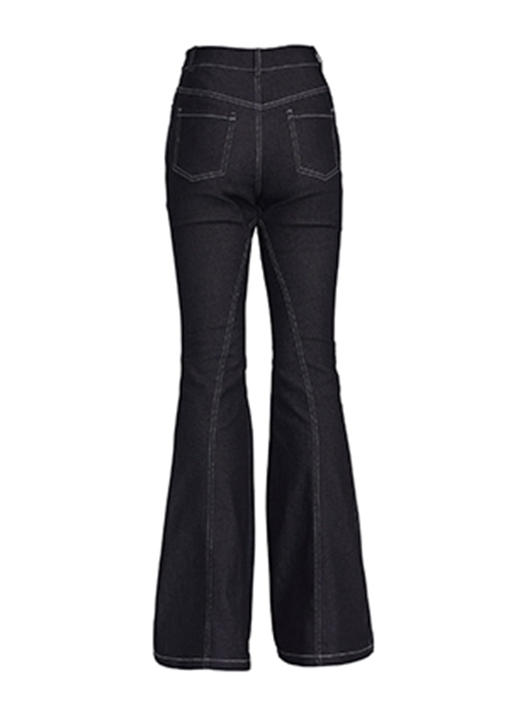 High Waist Denim Pant