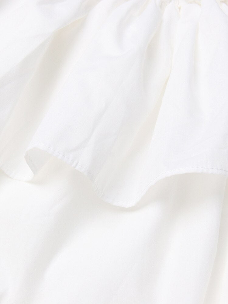 Off shoulder Dress - White