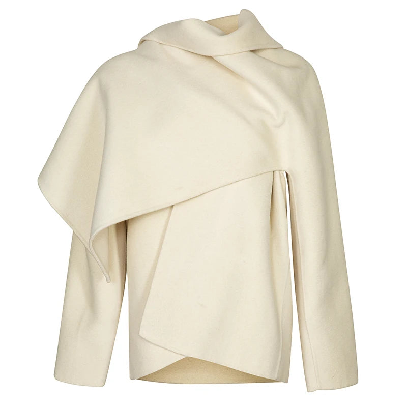 Cashmere Coat s Warm Shawl Double-sided