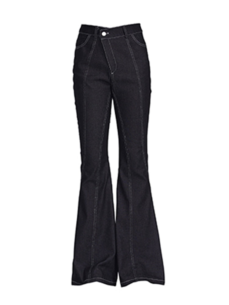 High Waist Denim Pant