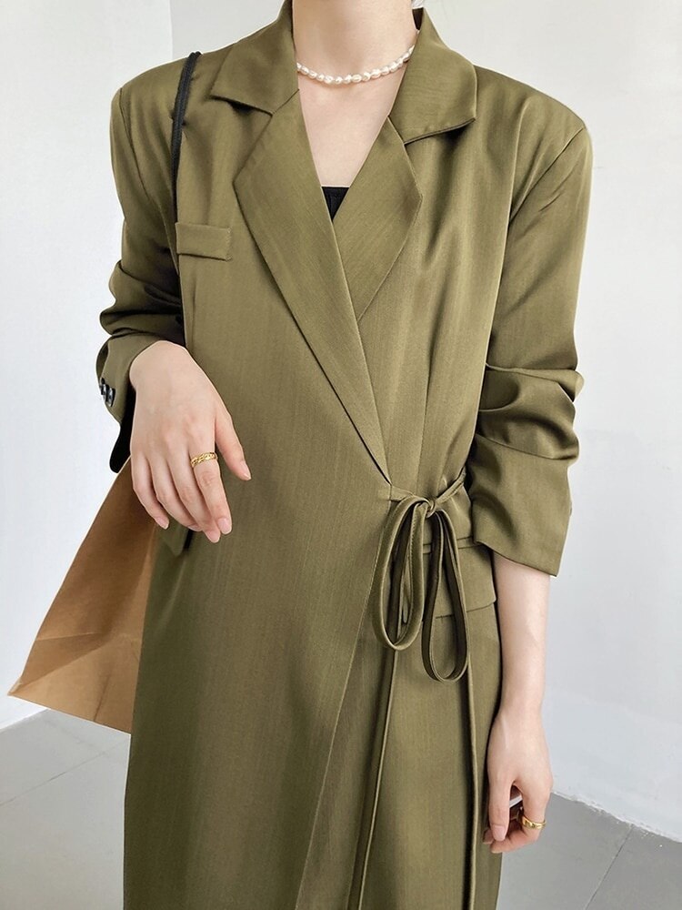 Women Long Blazer