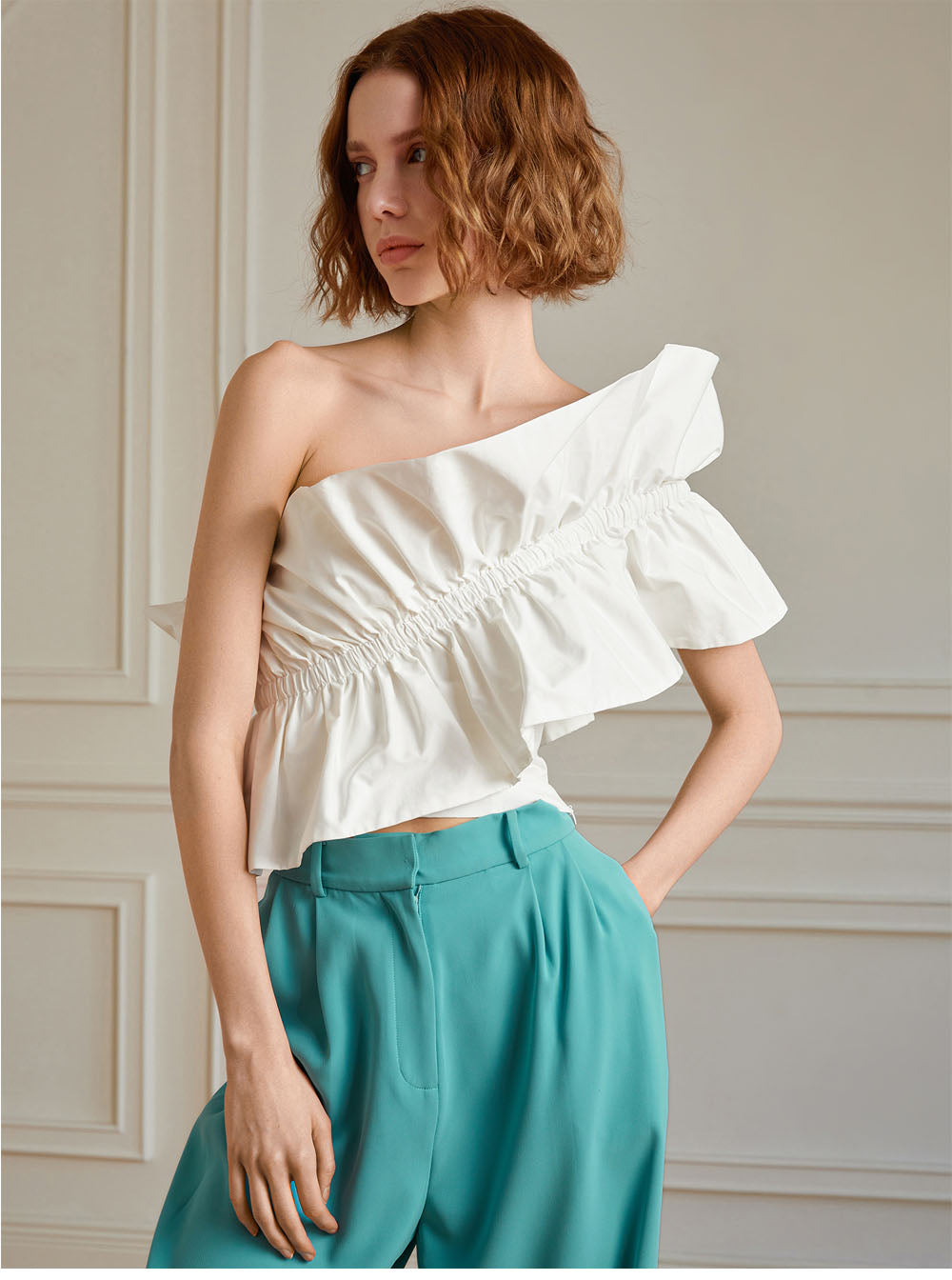 A1 Off Shoulder Tops - White