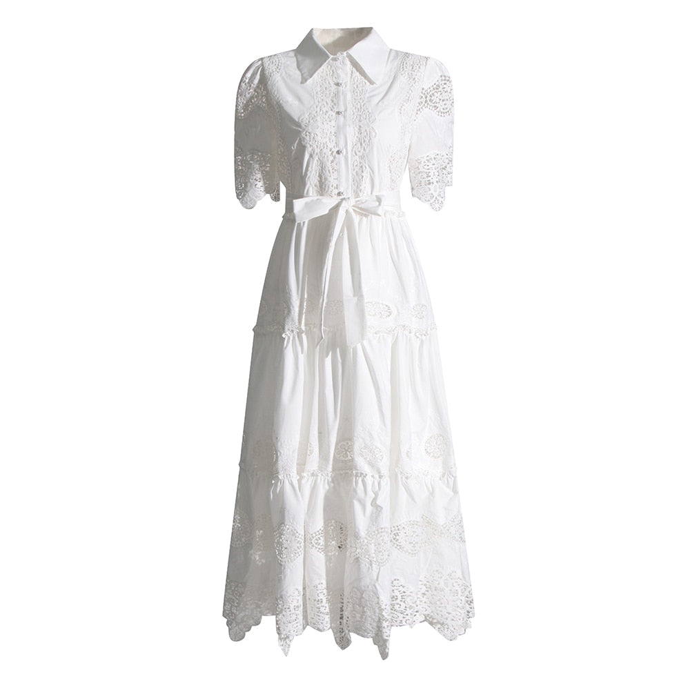 Lace Dresses Short Sleeve