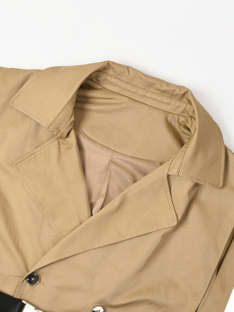 Women Khaki Trench