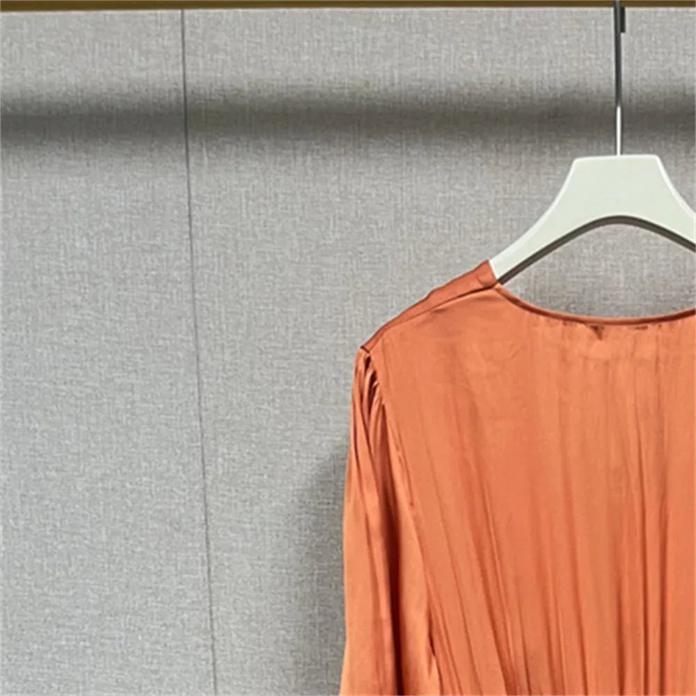 Midi Dress - Orange