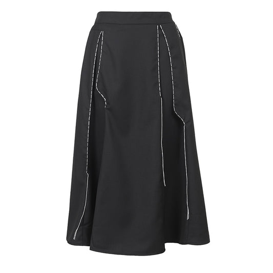 High Waist Skirt - Black