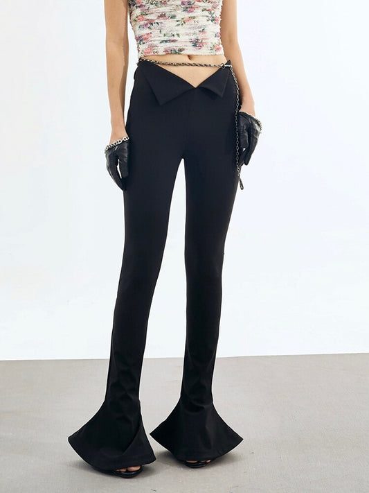 Chain Trousers For Women High Waist