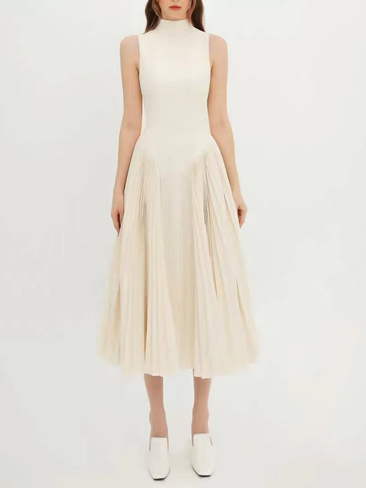 Ruffled Dress - Off White