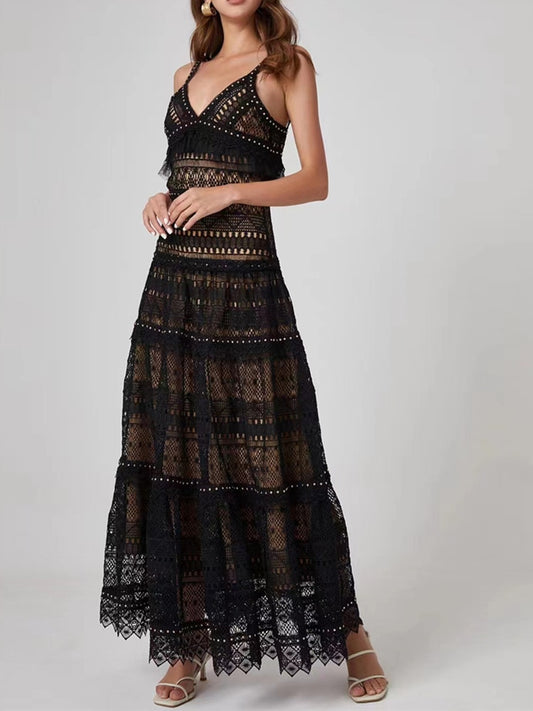 Camisole Lace Long Dresses