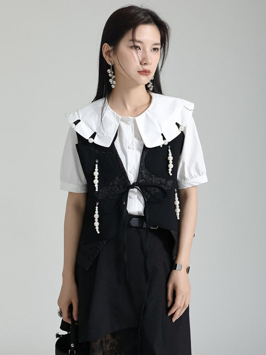 Black Vest Sleeveless