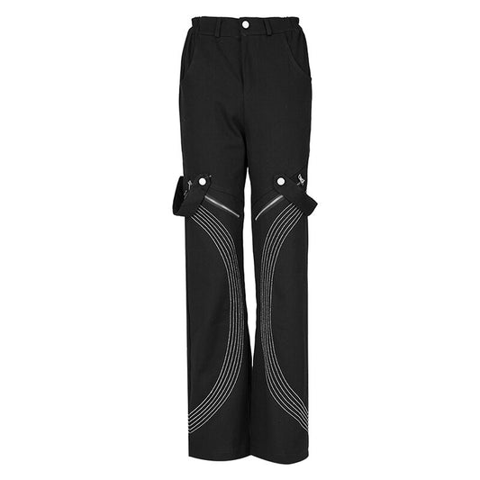 High Waist Long Pants