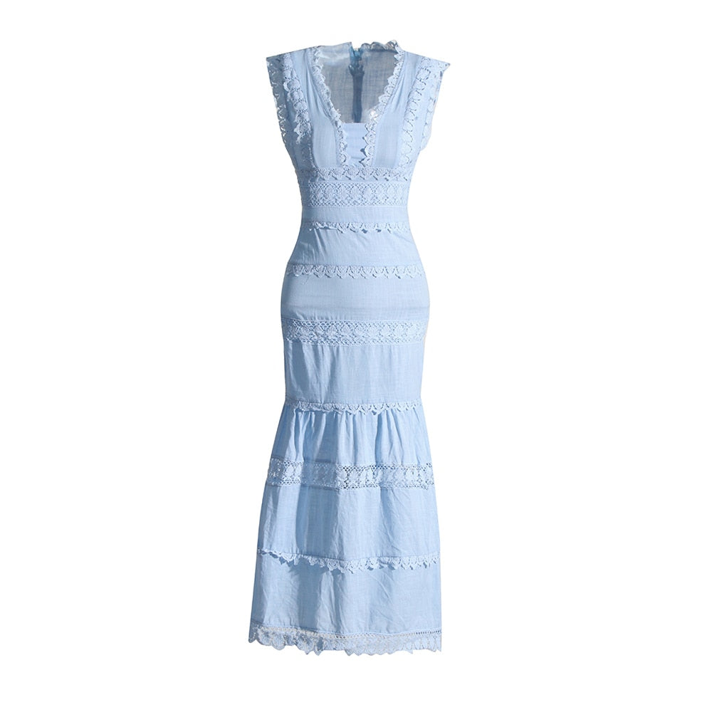 Dresses Sleeveless - Blue