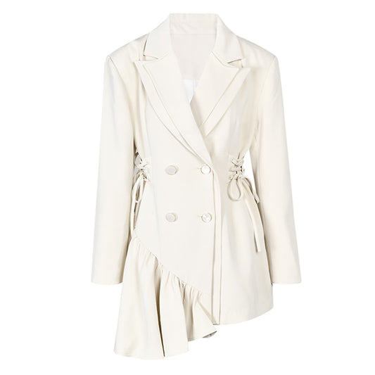 Long Blazer - Milky White