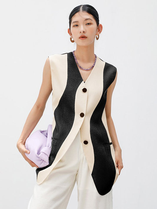 Spring Loose Vest For Women Sleeveless